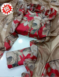 Swiss Lawn Digital Print 3Pc Dress Silk Duppta SW-018
