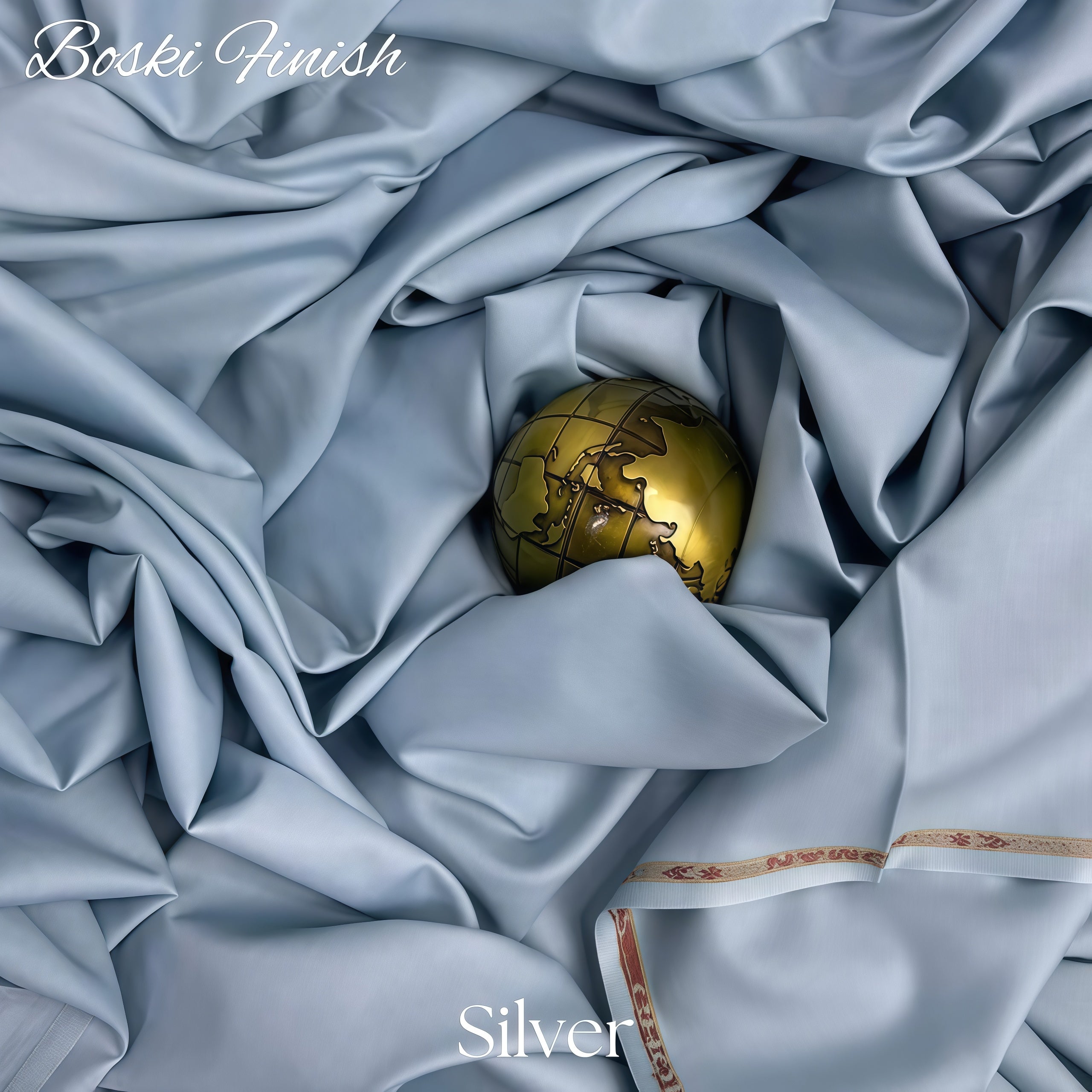 BOSKI | Wash & Wear | PREMIUM FABRIC  -  SILVER