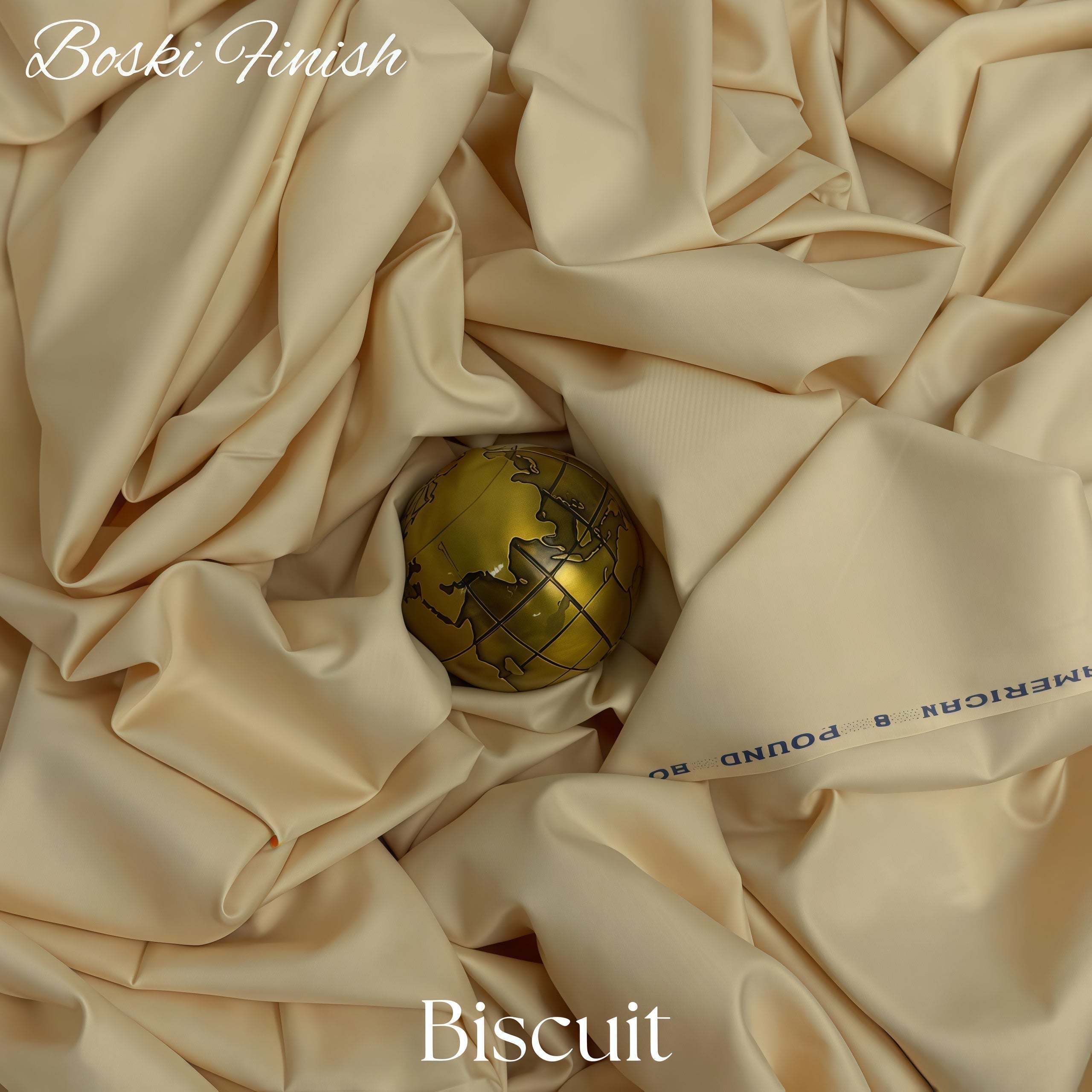 BOSKI | Wash & Wear | PREMIUM FABRIC  -  BISCUIT