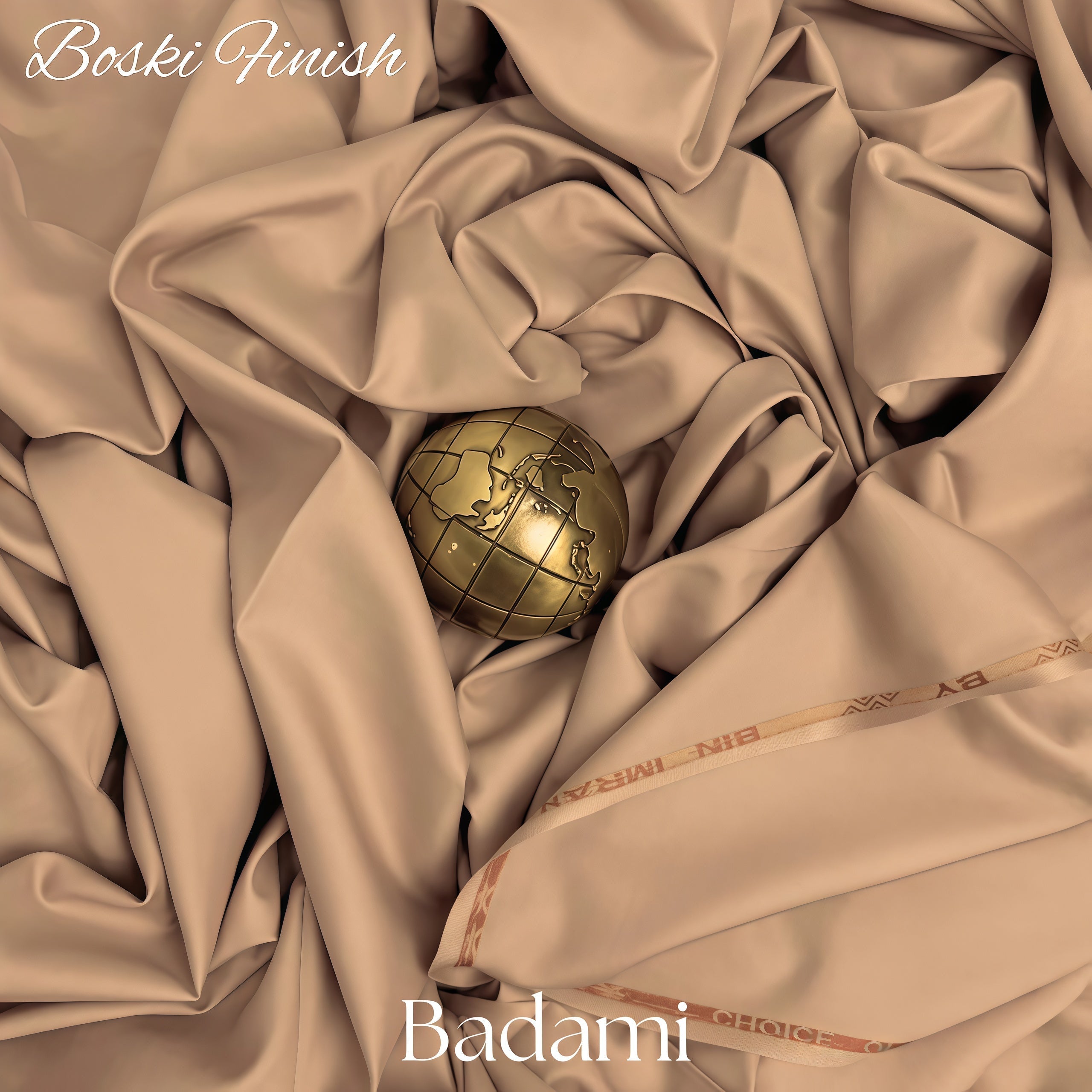 BOSKI | Wash & Wear | PREMIUM FABRIC  -  BADAMI