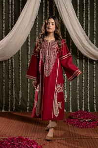 Ready to wear 2Pc embroidered lawn dress (unstitched)