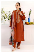 (unstitched) Embroidered lawn Three Piece SP-701