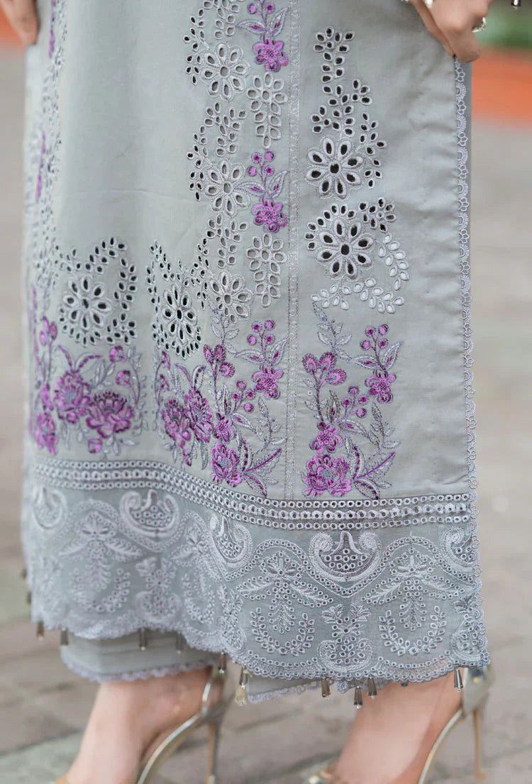 (unstitched) Embroidered lawn Three Piece SP-703
