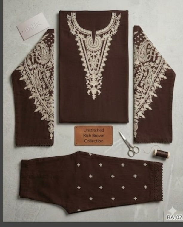 LAWN EMBROIDERED 2pc