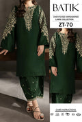 LAWN EMBROIDERED 2pc (zinc)