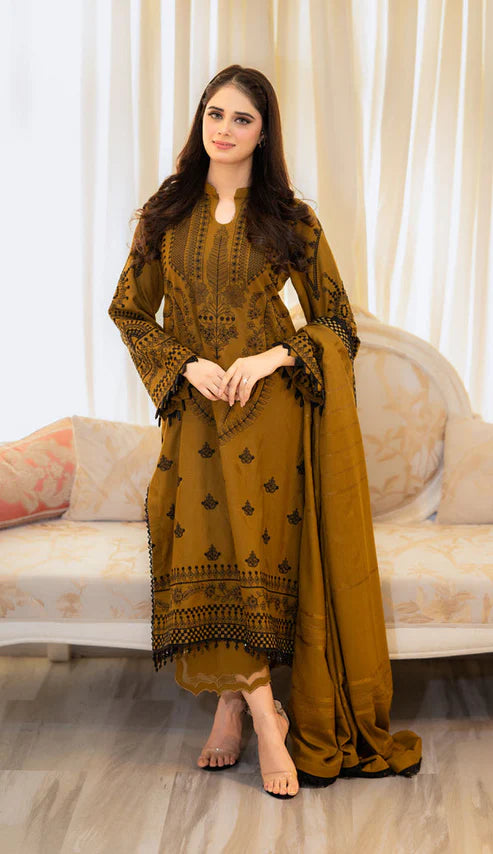 Zaitoon 3pcs (unstitched)
