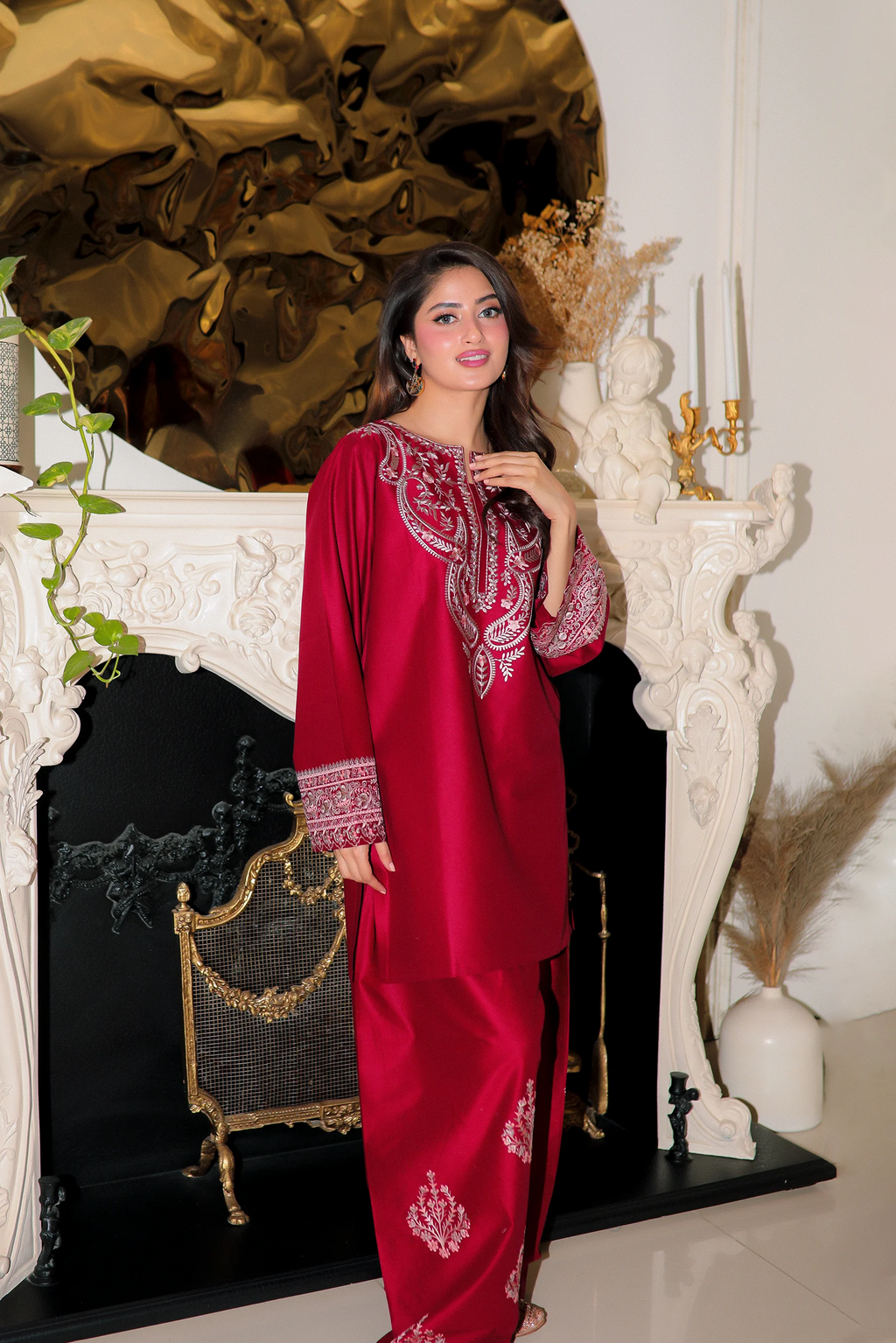 (Unstitched 2 Piece)ANEESA