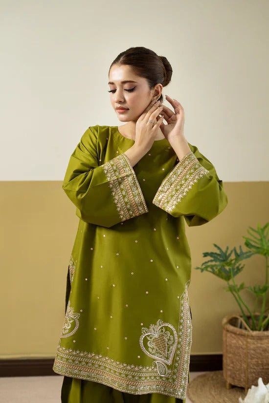 (Unstitched 2 piece )BEE